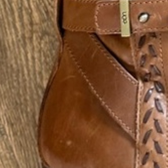 UGG Brown Heeled Boots - Picture 12 of 13